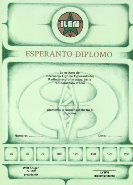 Esperanto diplomo